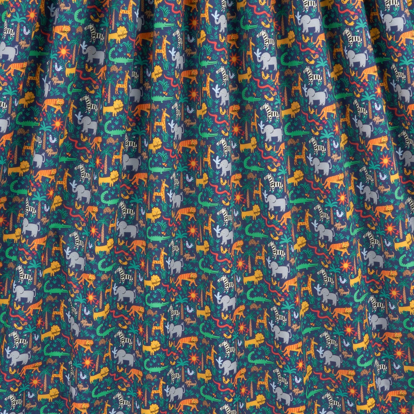 Liberty Fabrics Louie's Jungle C Tana Lawn Cotton