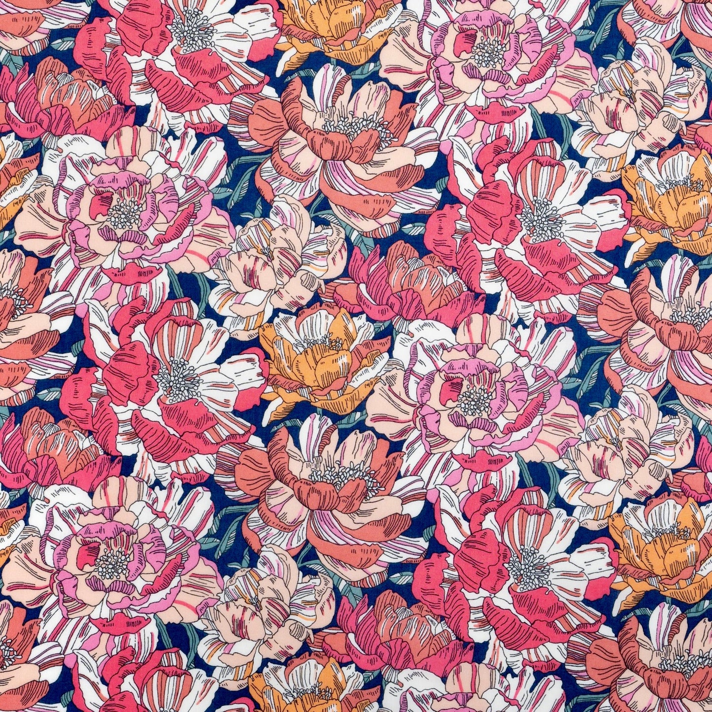 ليبرتي أقمشة قطن بلاكبيرن سي تانا للعشب