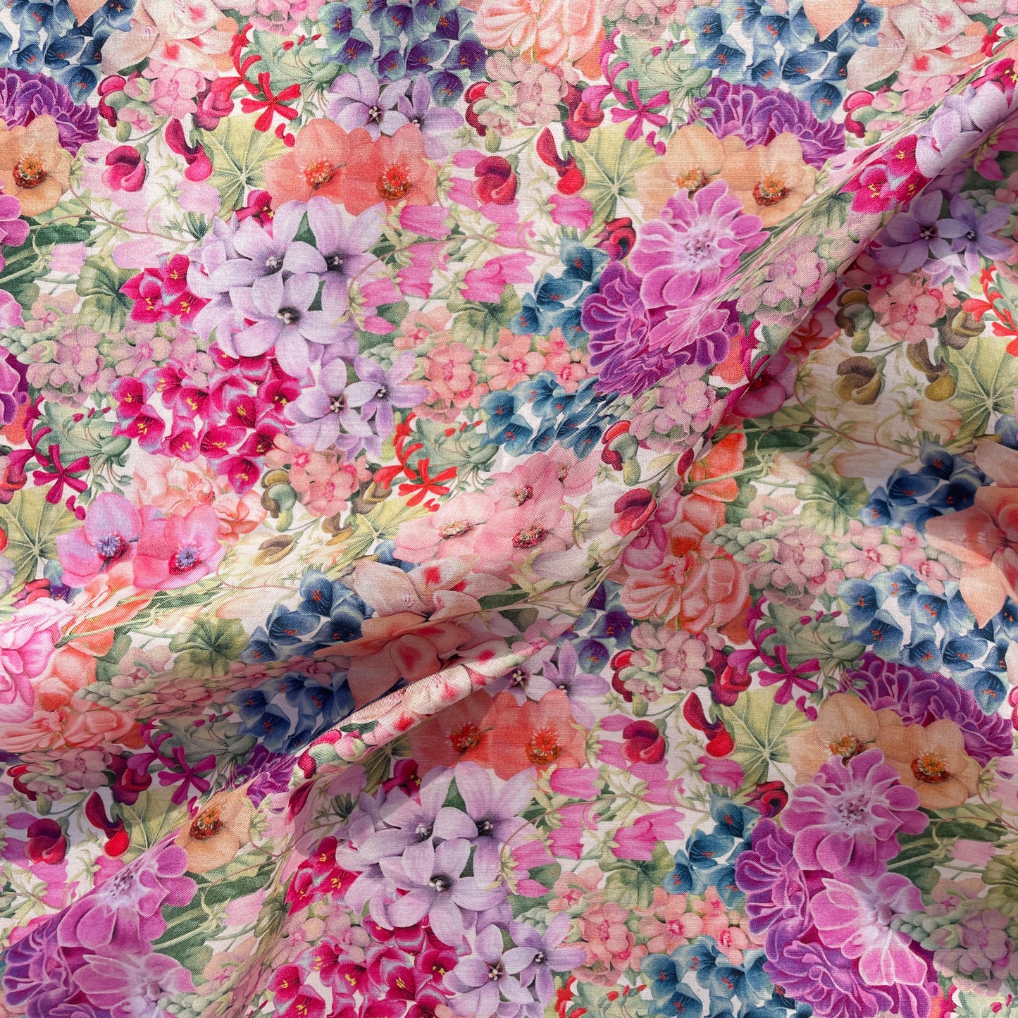 Liberty Fabrics Painted Travels C Tana Lawn Cotton