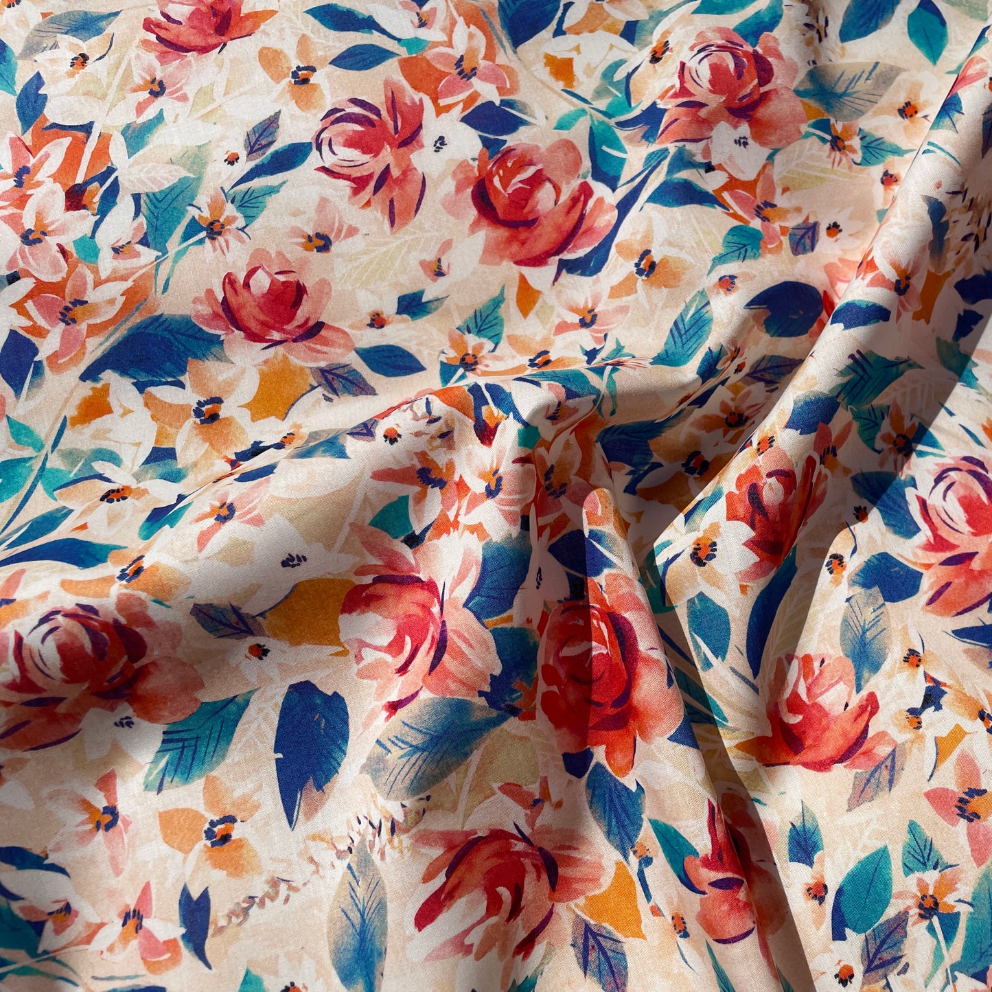 Liberty Fabrics Flourishing Bloom B Tana Lawn Cotton