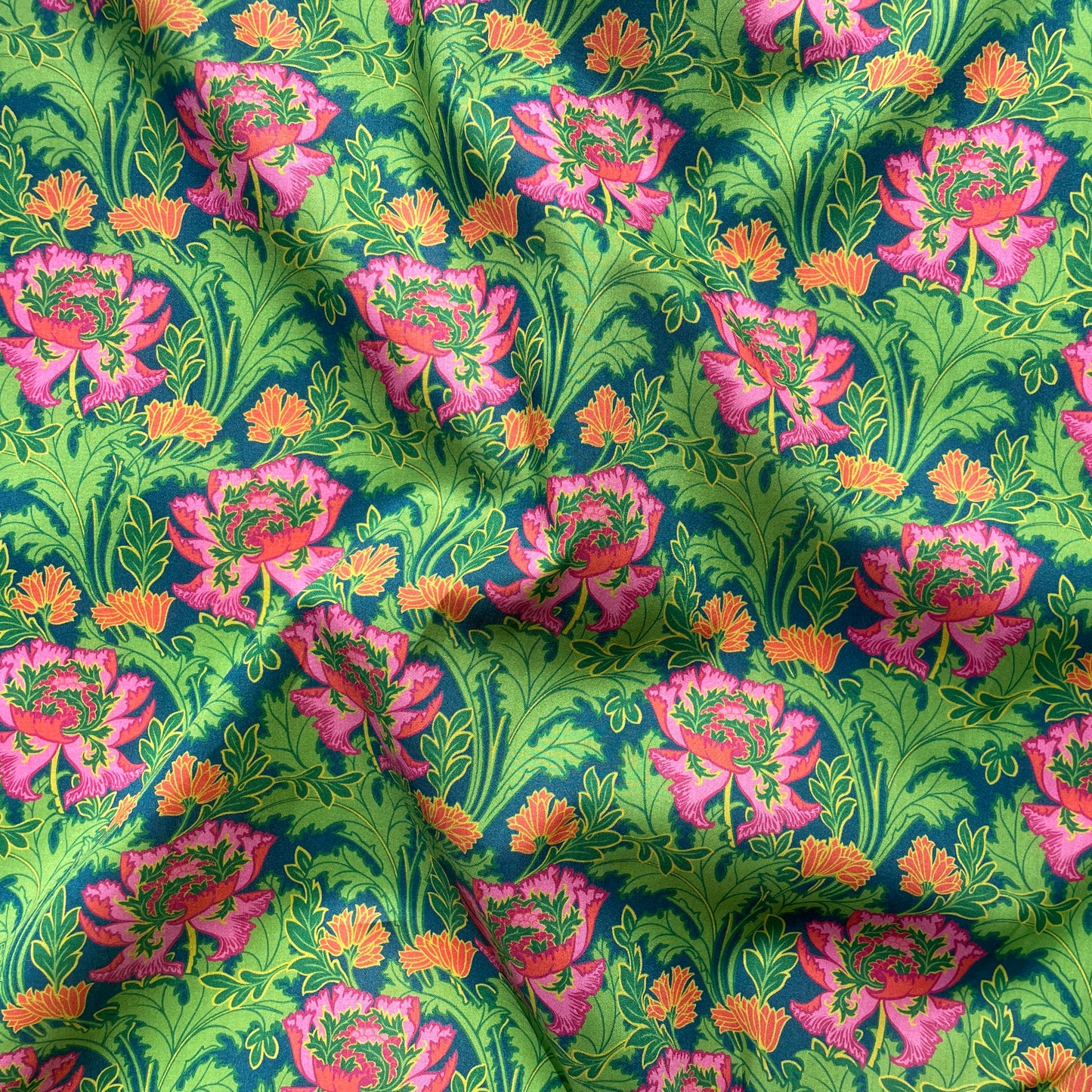 Liberty Fabrics Poppy Flair B Tana Lawn Cotton