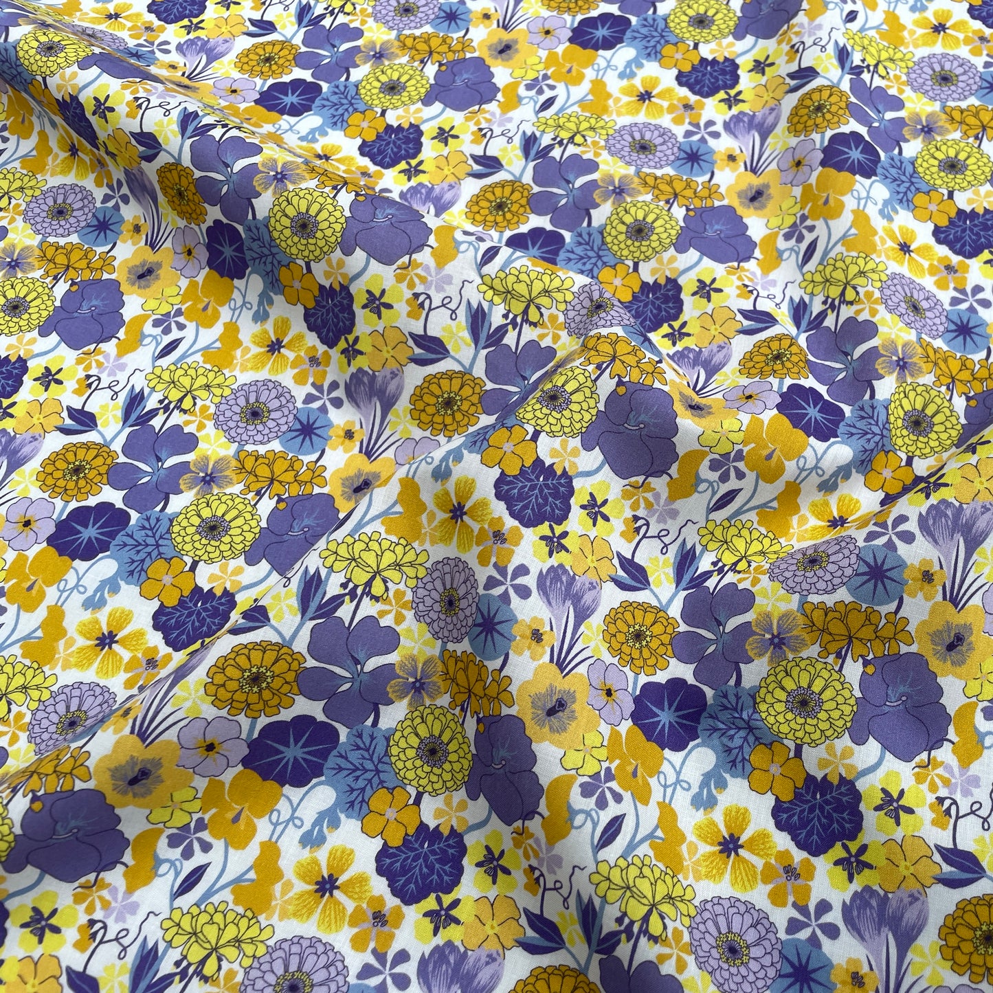 Liberty Fabrics Arrow Meadow X Tana Lawn Organic Cotton