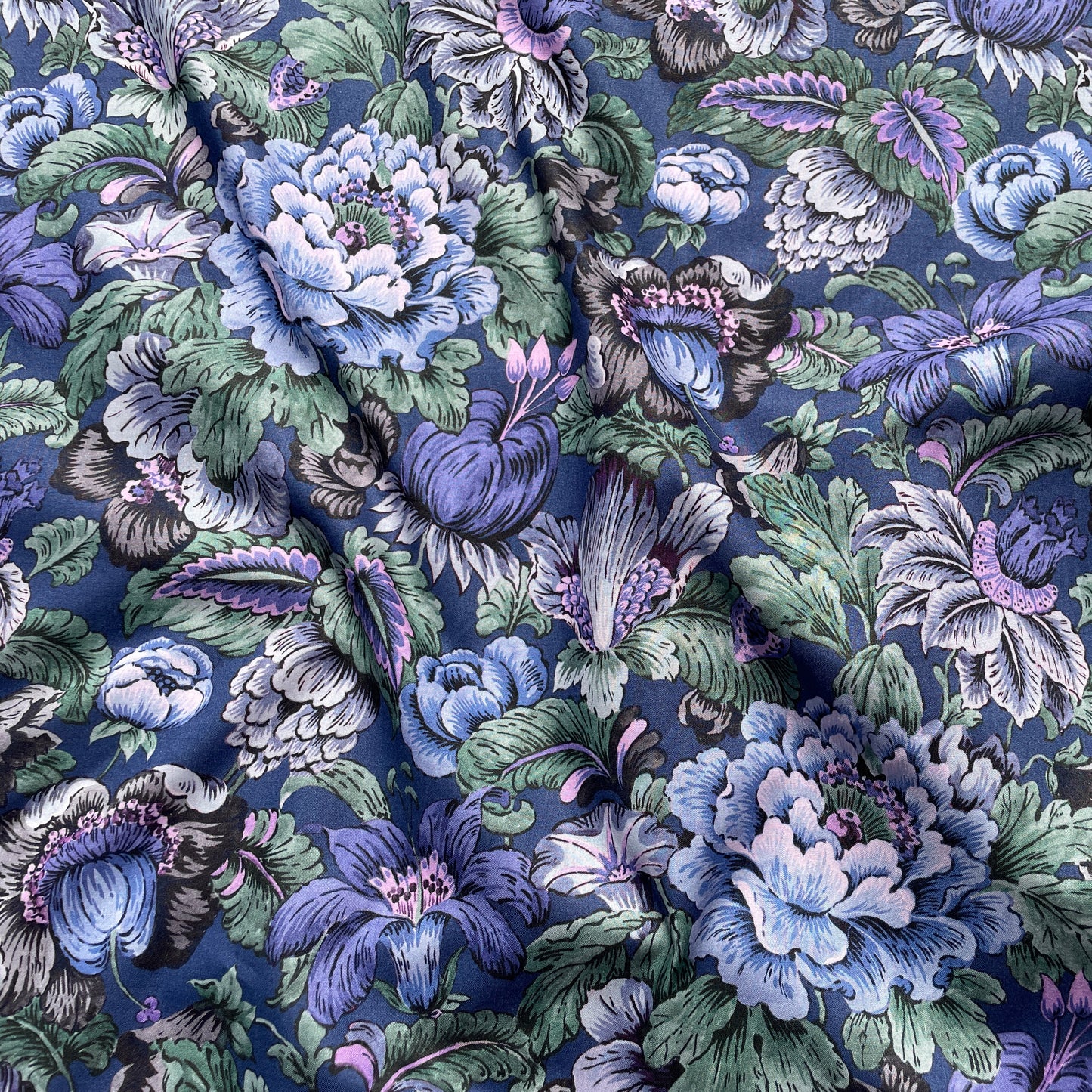 Liberty Fabrics Cecily Floral C Tana Lawn Cotton
