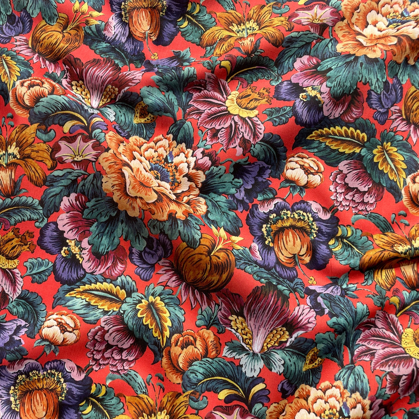 Liberty Fabrics Cecily Floral A Tana Lawn Cotton