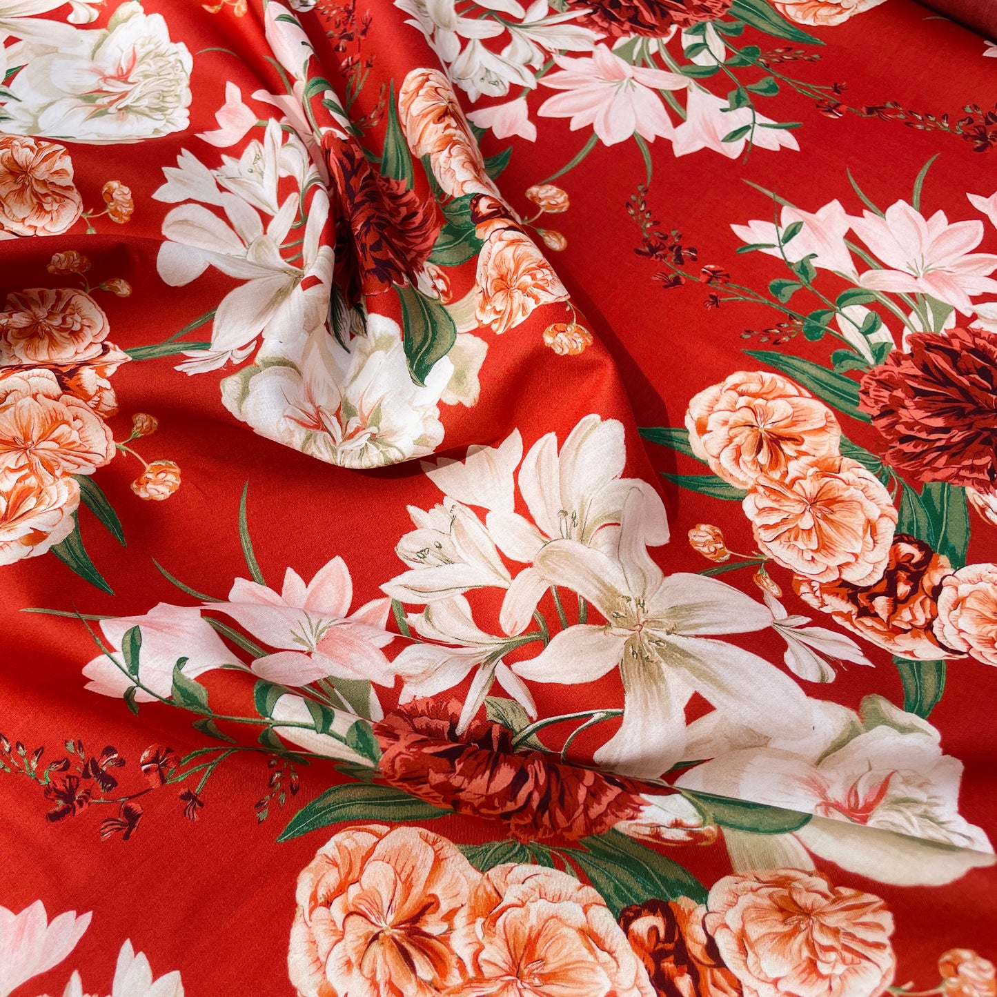 Liberty Fabrics Carnation Bloom X Tana Lawn Cotton