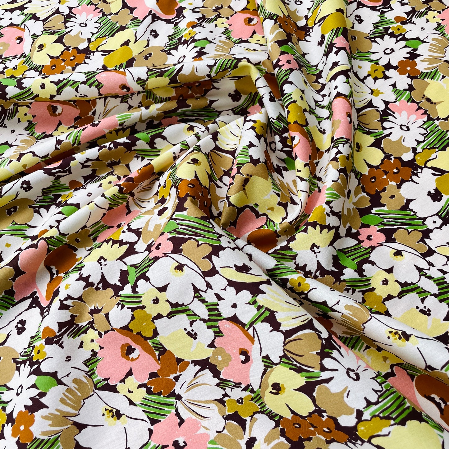 Liberty Fabrics Windswept Anemones W Tana Lawn Cotton