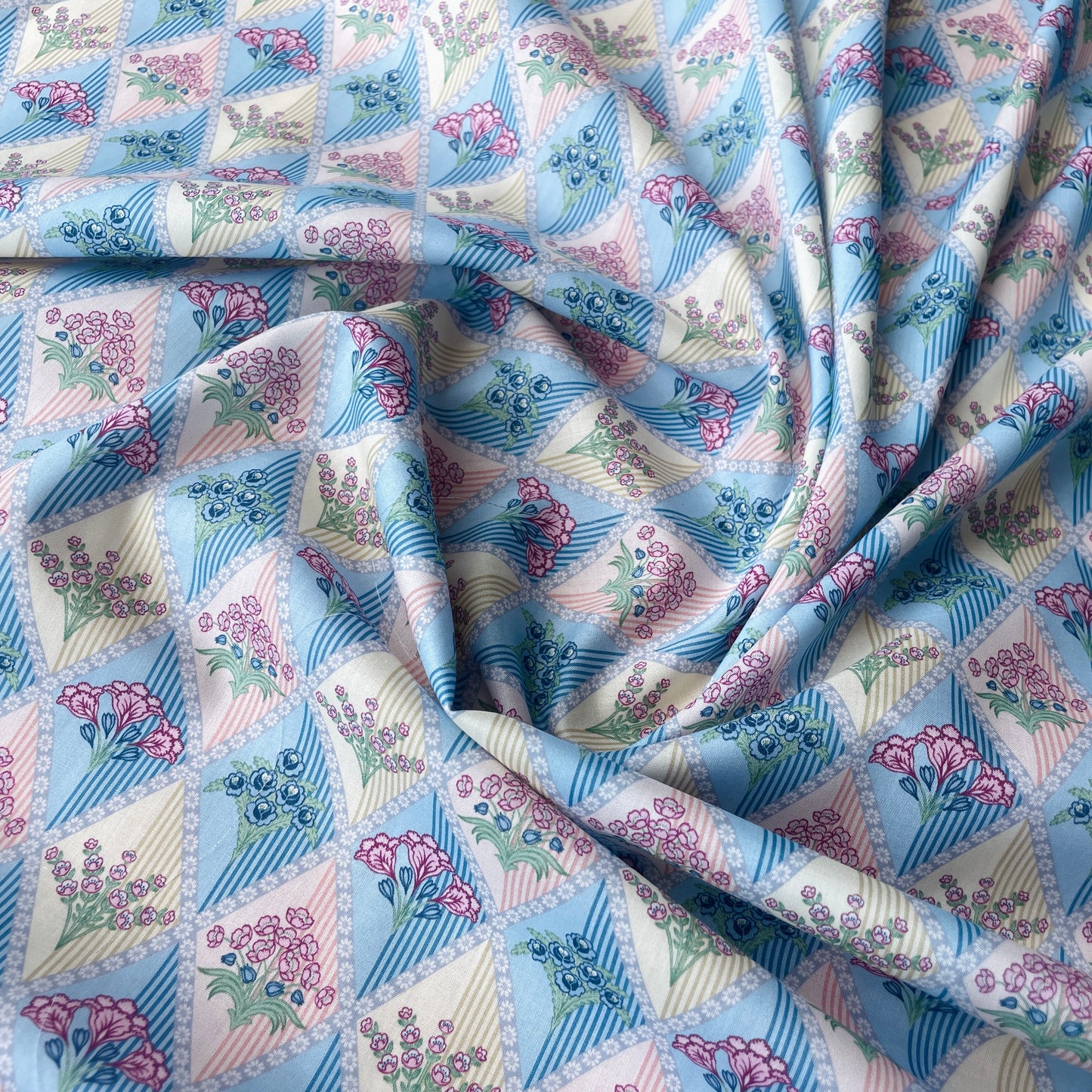 Liberty Fabrics Floral Harlequin X Tana Lawn Cotton