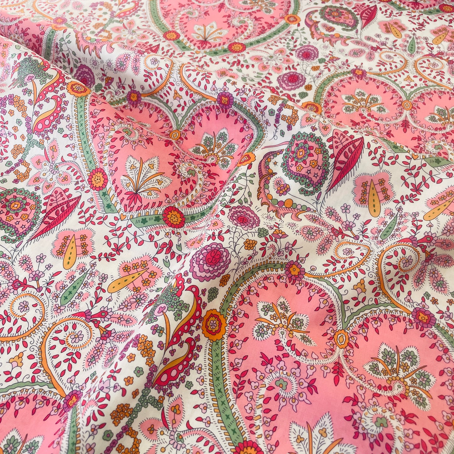 Liberty Fabrics Theri Kitty C Tana Lawn Cotton