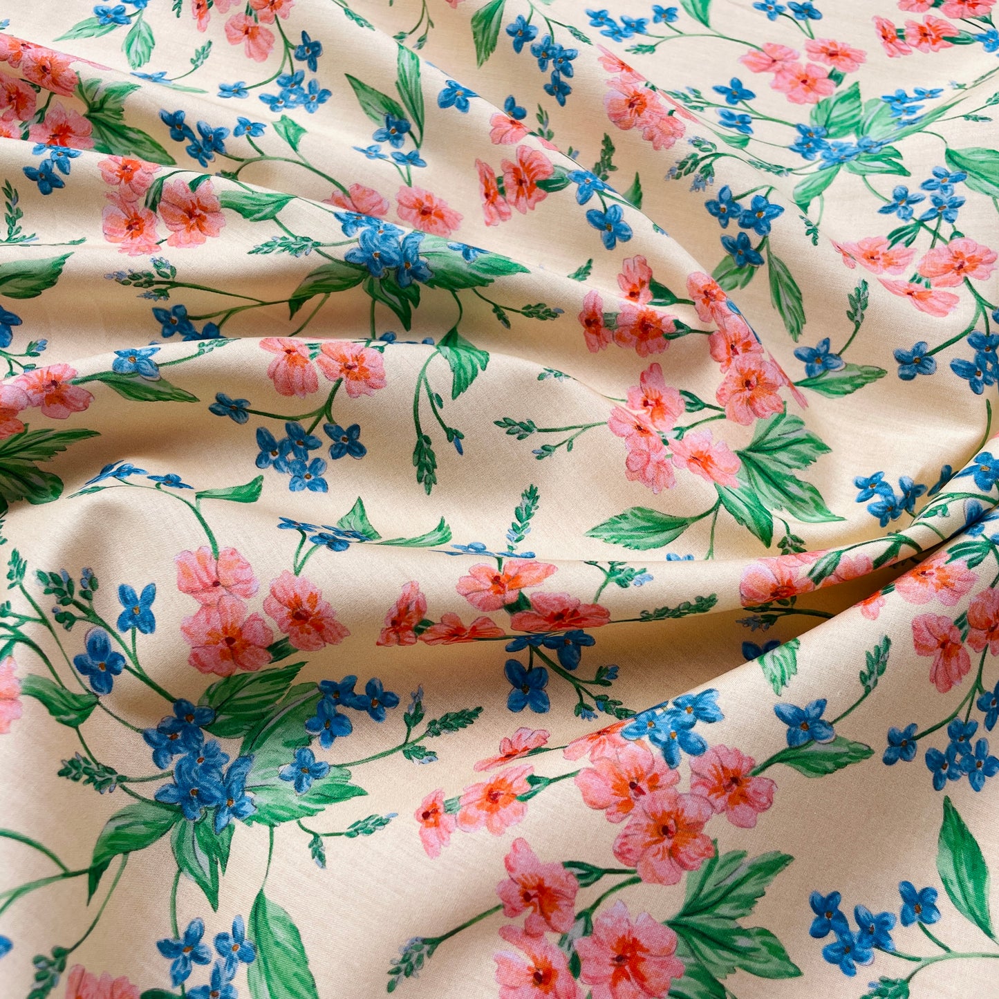 Liberty Fabrics Yorkshire Primrose Y Tana Lawn Cotton