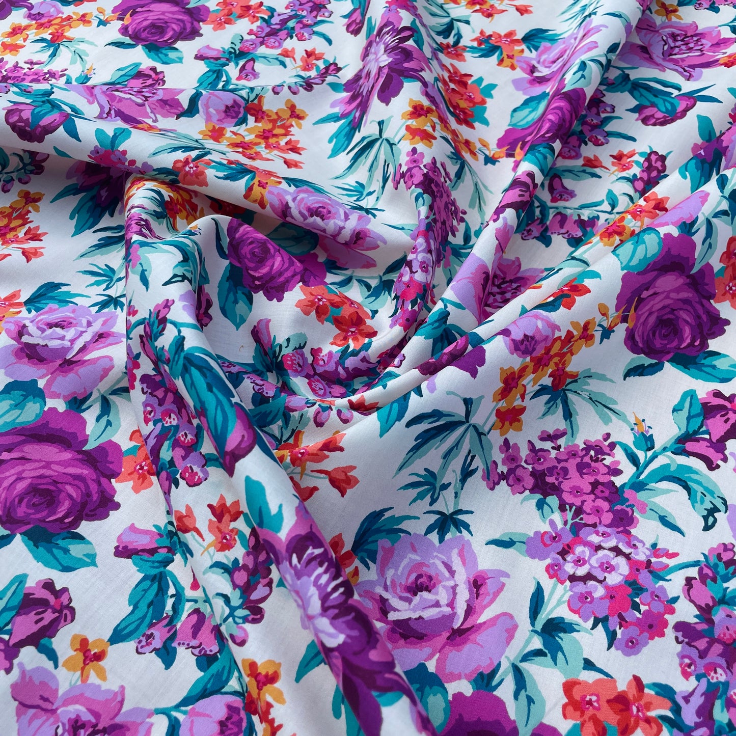 Liberty Fabrics Stephane Rose Y Tana Lawn Cotton