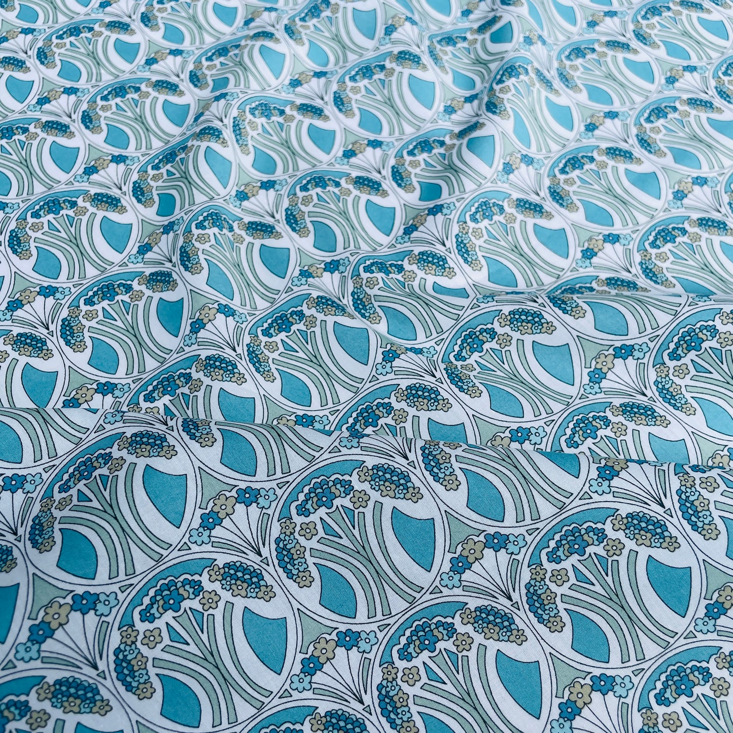 Liberty Fabrics Mauverina A Tana Lawn Cotton