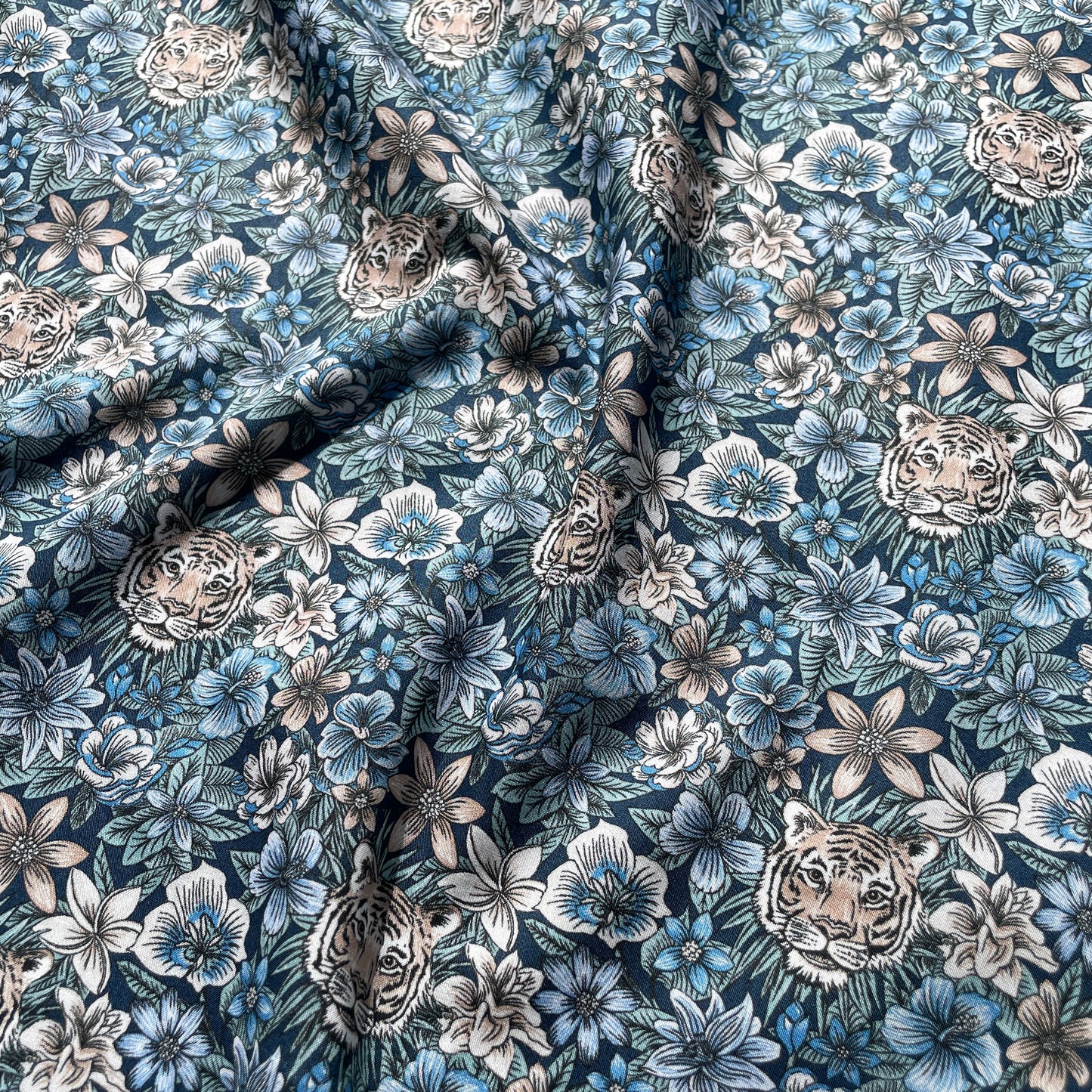 Liberty Fabrics Scotty's Tiger C Tana Lawn Cotton