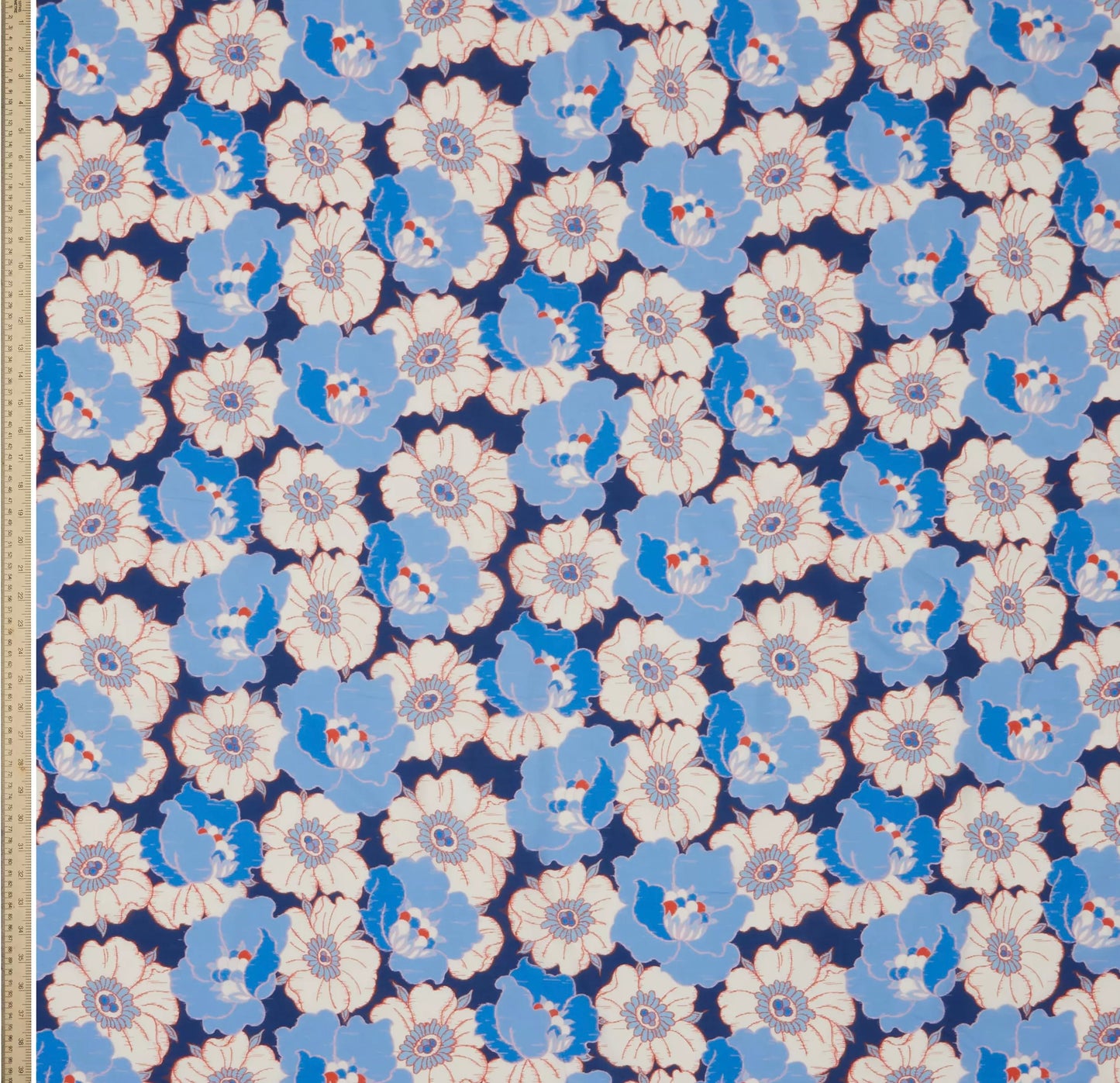 Liberty Fabrics Bunkat anemone B Tana plænebomuld