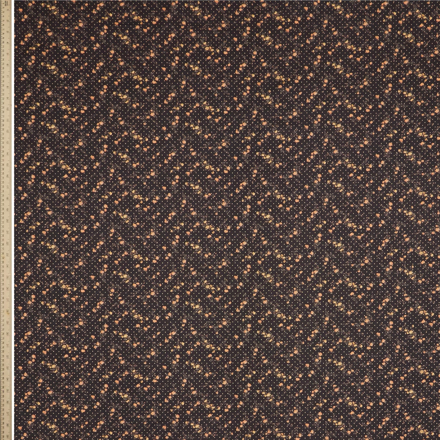 Liberty Fabrics Elizabeth Spot B Tana Lawn Cotton Metallic