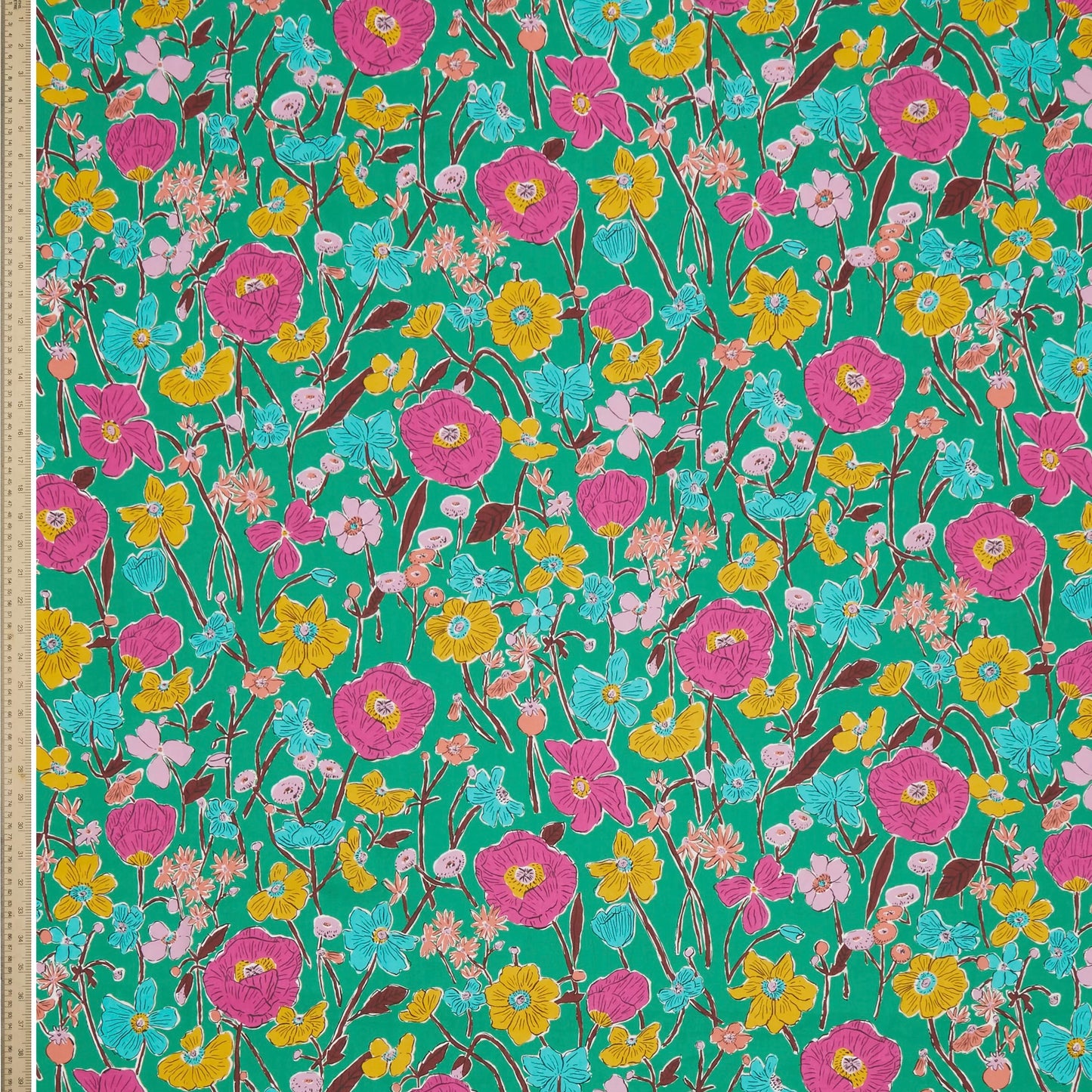 Liberty Fabrics Louie’s Meadow B Tana Lawn Cotton