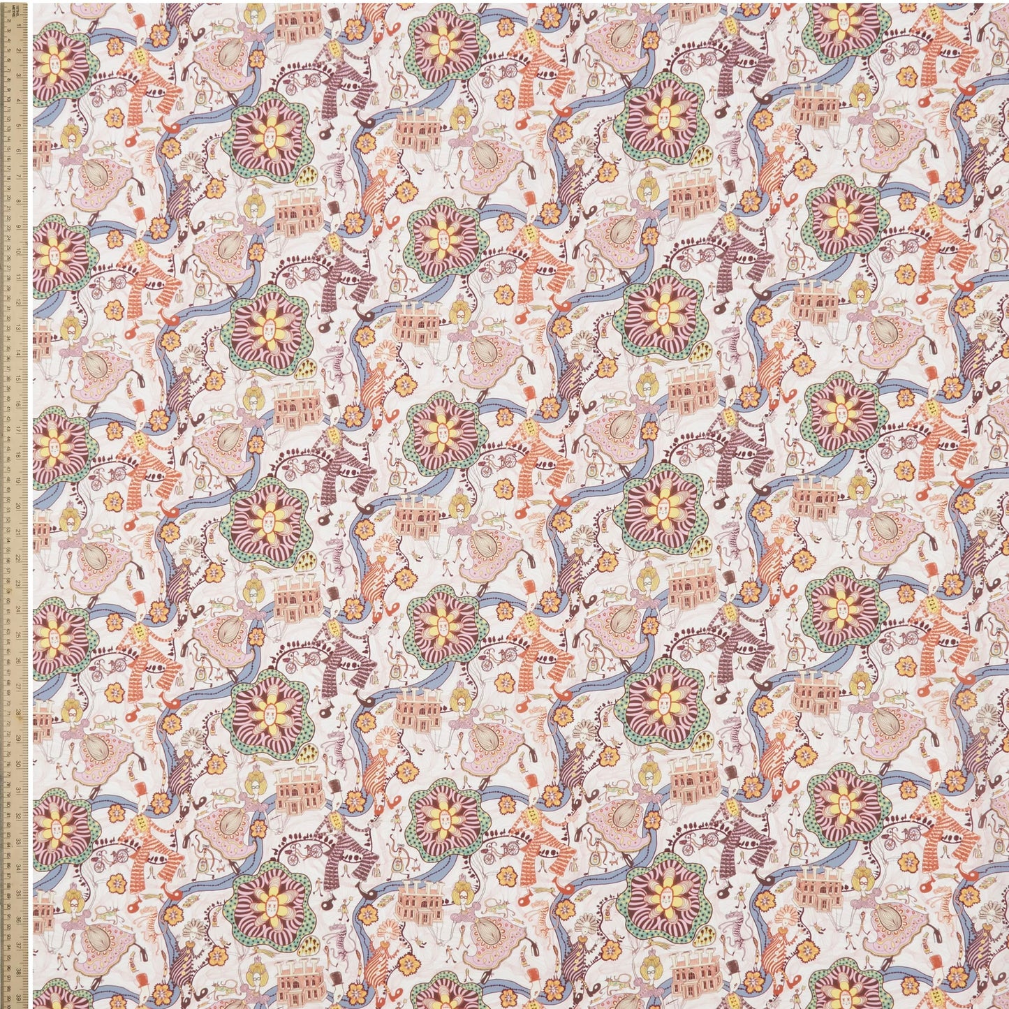 Liberty Fabrics Grayson Perry for Liberty Shirley Smith A Tana Lawn Cotton