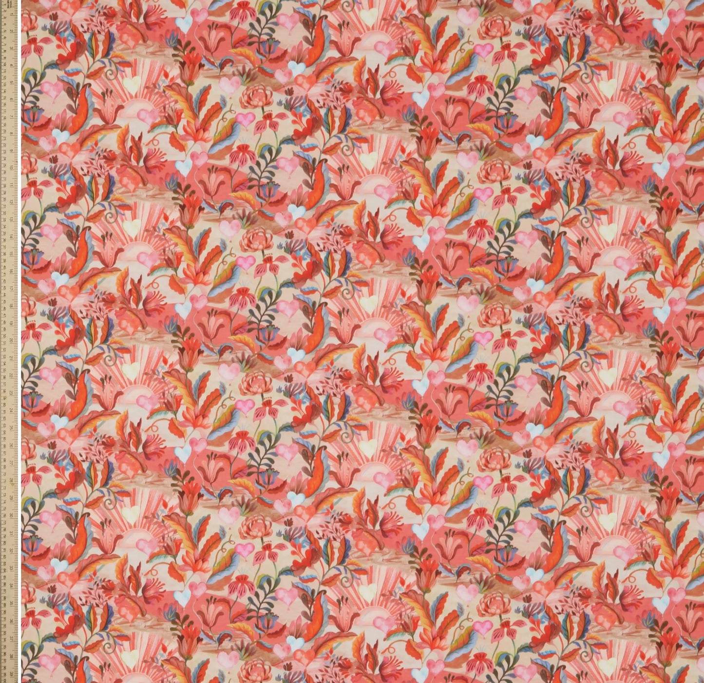 Liberty Fabrics Una Landscape Cタナローンコットン