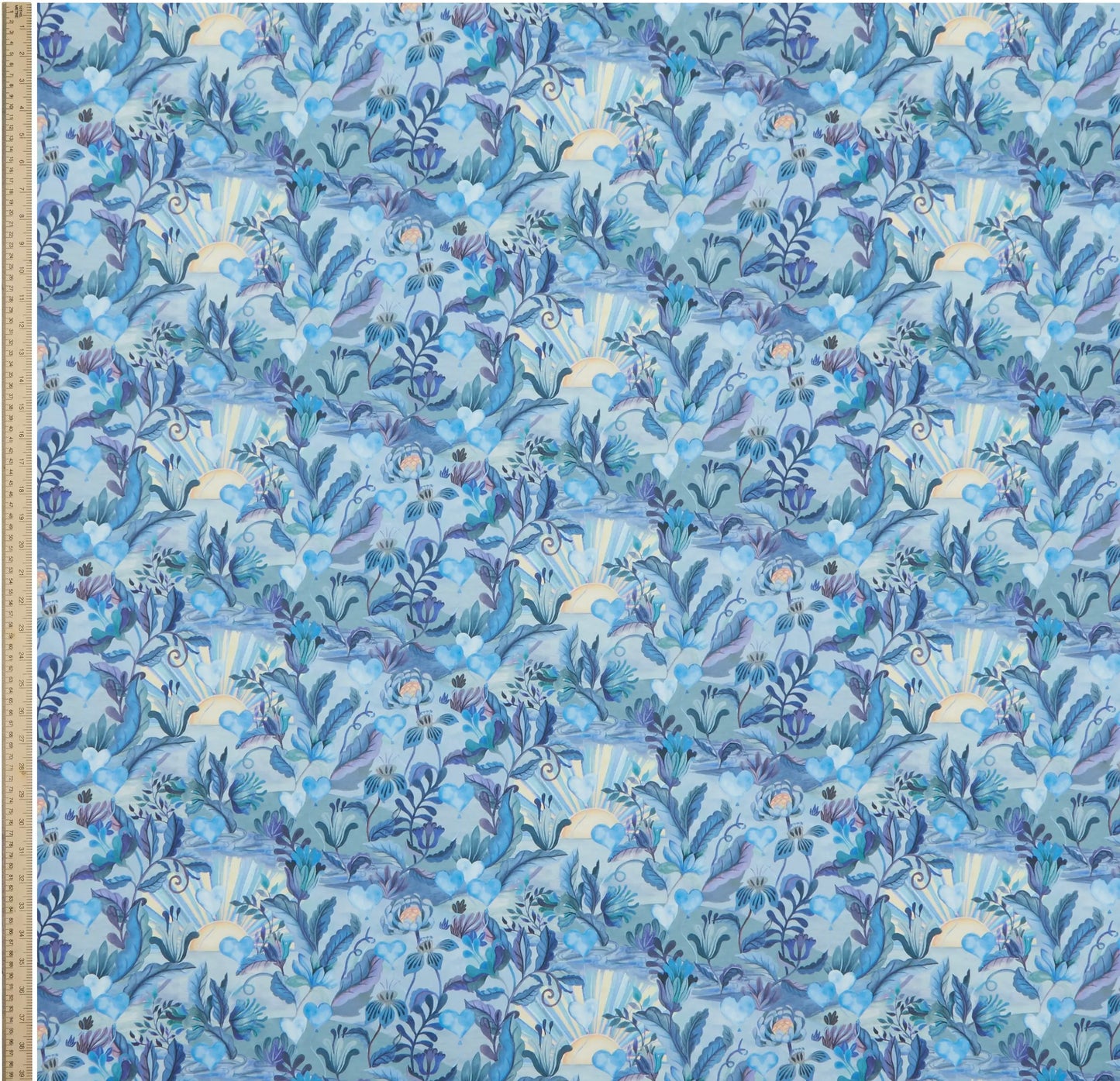 Liberty Fabrics ウナランドスケープB タナ芝生コットン