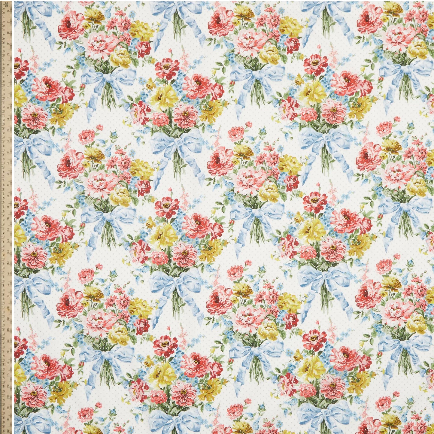 Liberty Fabrics & Bridgerton Bow Bouquet Spot Tana Lawn Cotton