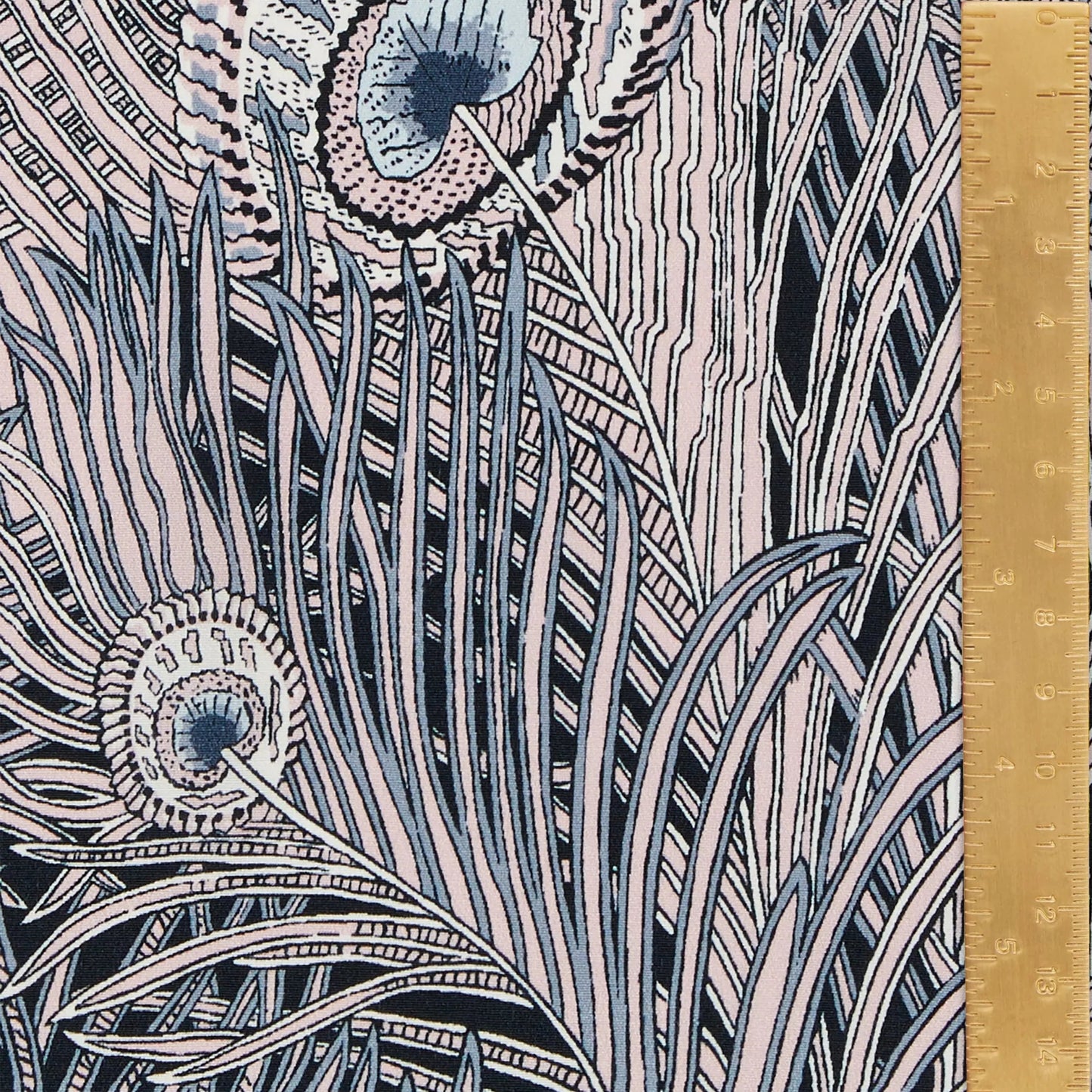 Liberty Fabrics Silke Satin Royal Hera C