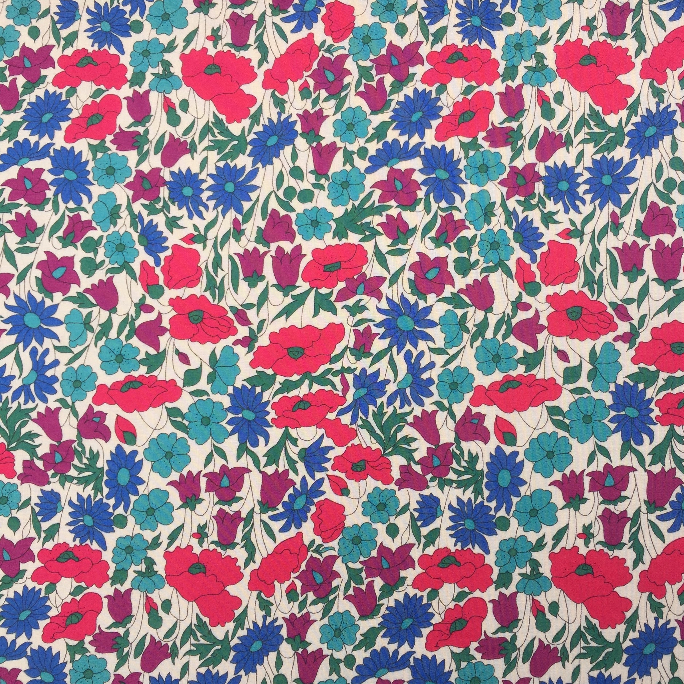 Liberty Fabrics Poppy and Daisy N Tana Lawn Cotton – The Little World ...