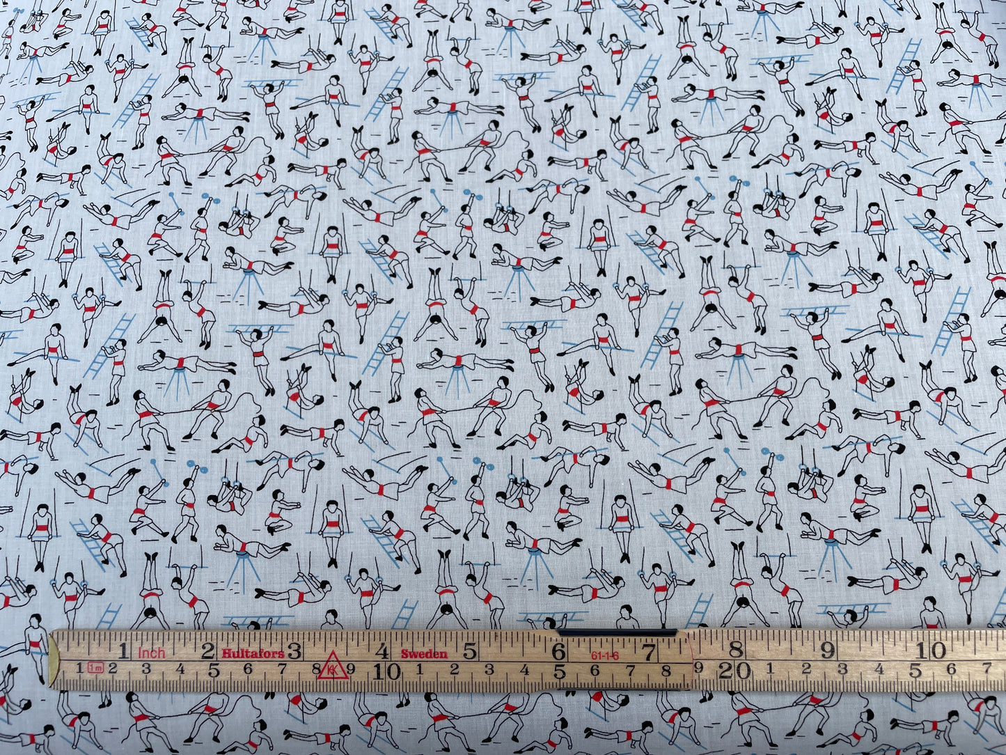 ليبرتي أقمشة قطن صالة رياضية ج تانا العشب