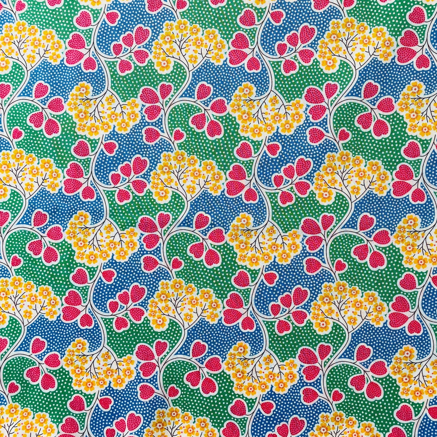 ليبرتي أقمشة قطن عشبي بريمولا نقطة ب ليبرتي تانا