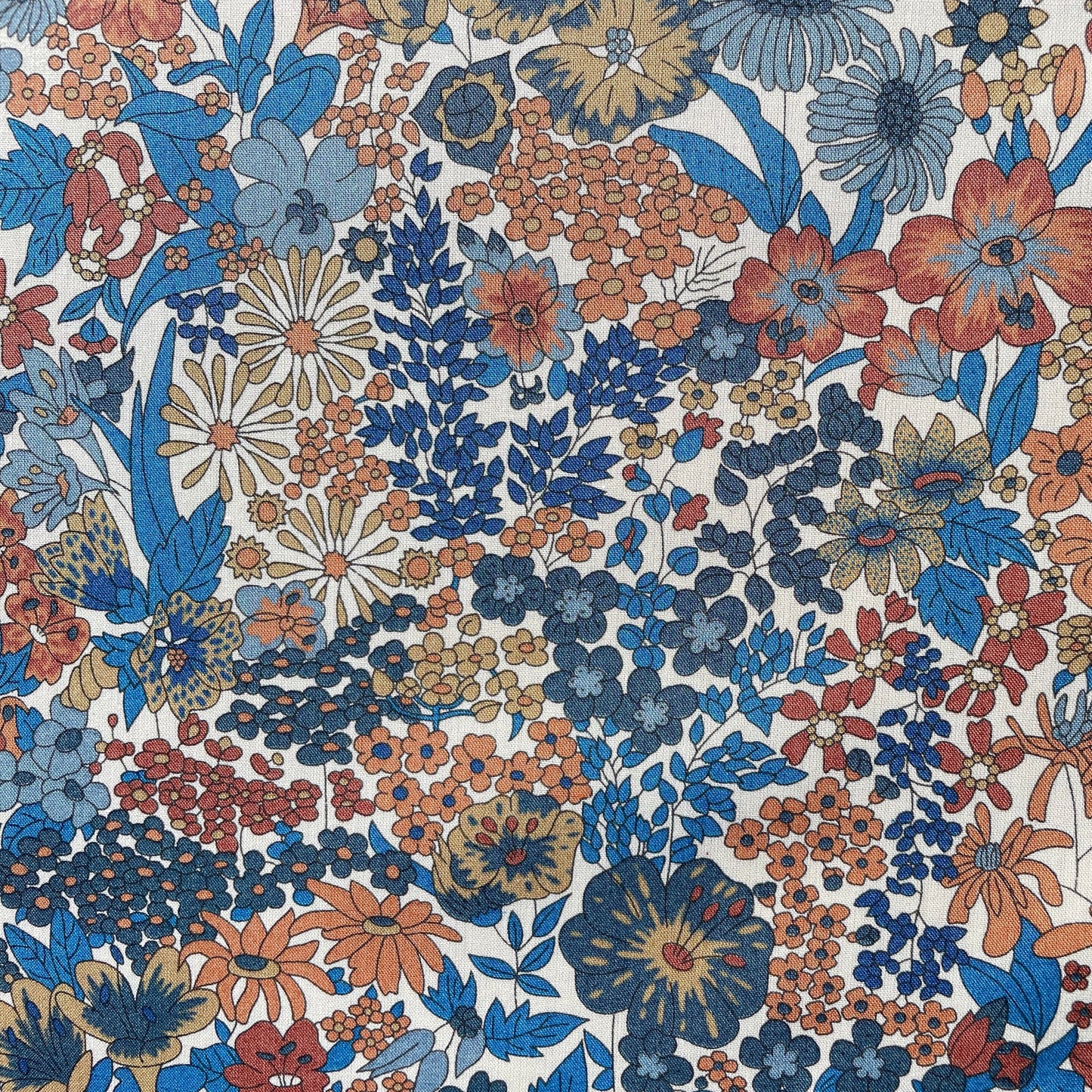 Liberty Fabrics Margaret Annie H Tana Gräsmatta Bomull