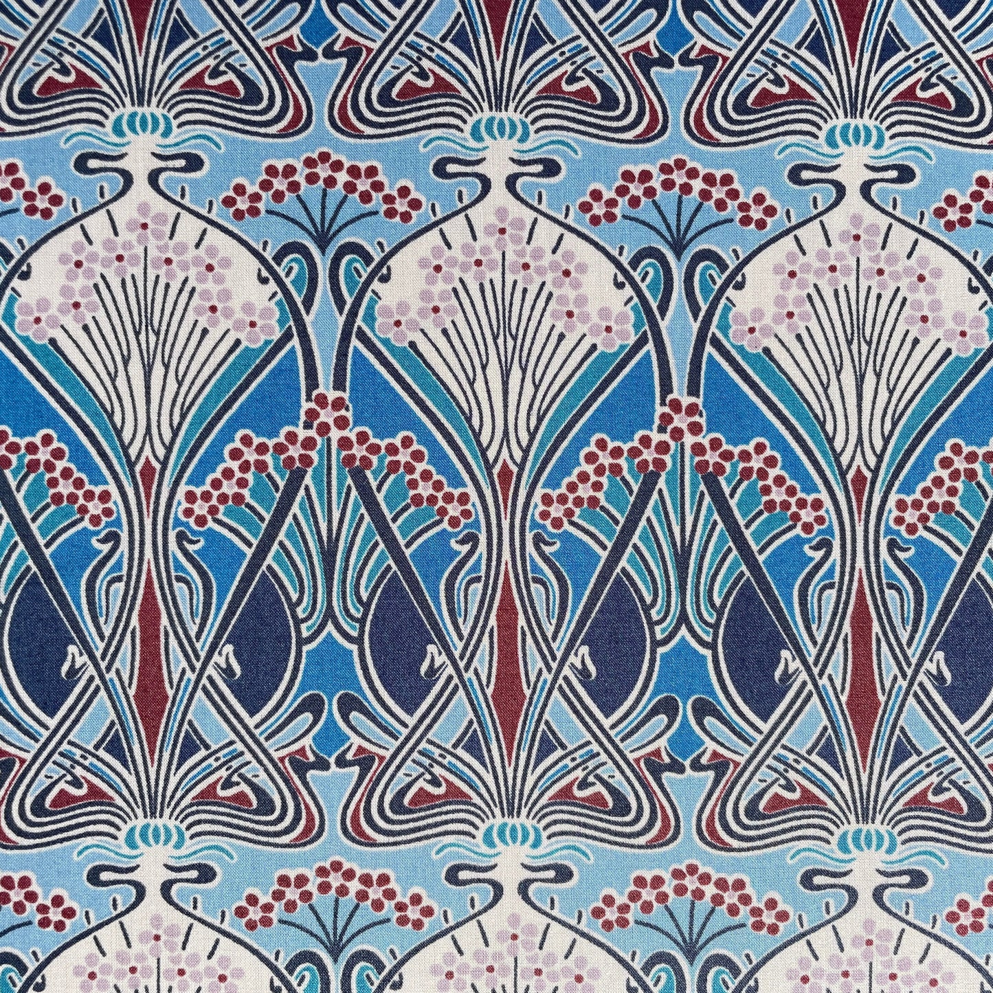 Liberty Fabrics Ianthe B Tana Gazon Katoen