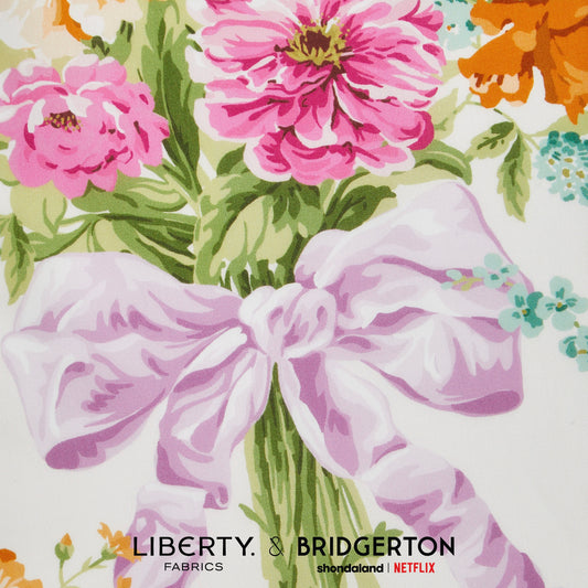 Liberty Fabrics x Bridgerton Bow Bouquet C Tana Lawn Cotton