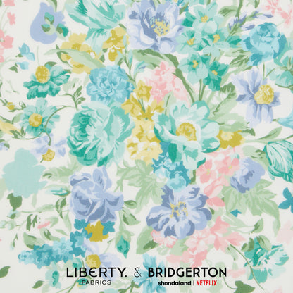 Liberty Fabrics x Bridgerton Bouquet Parade C Tana Lawn Cotton