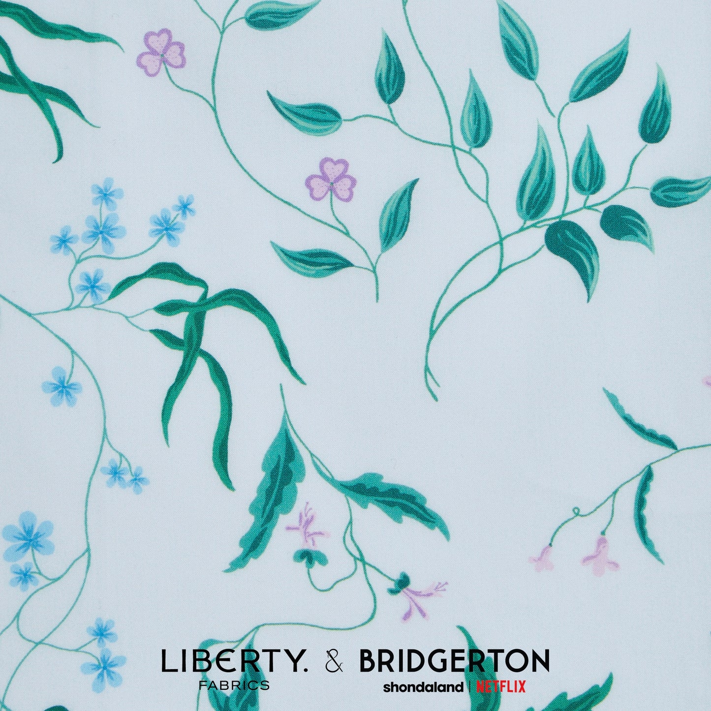 Liberty Fabrics x Bridgerton Regal Blossom C Tana Lawn Cotton