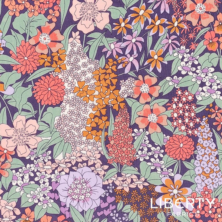 Liberty Fabrics Ciara H Tana nurmikon puuvilla