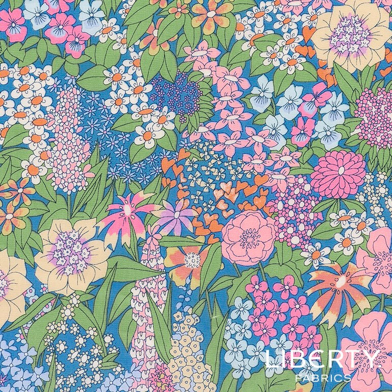 Liberty Fabrics Ciara J Tana 草坪棉