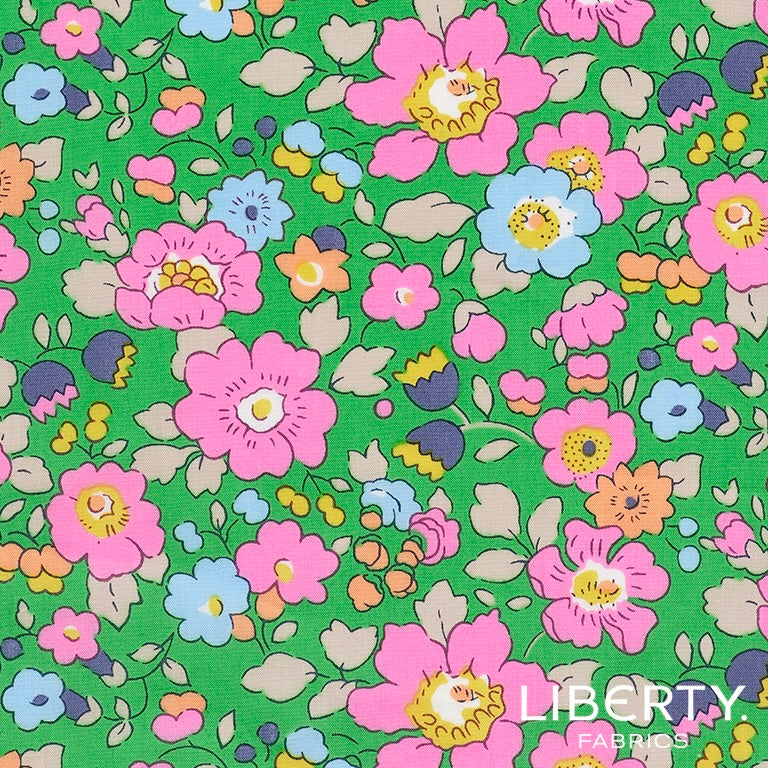 Liberty Fabrics Betsy Meadow B Tana 草坪棉