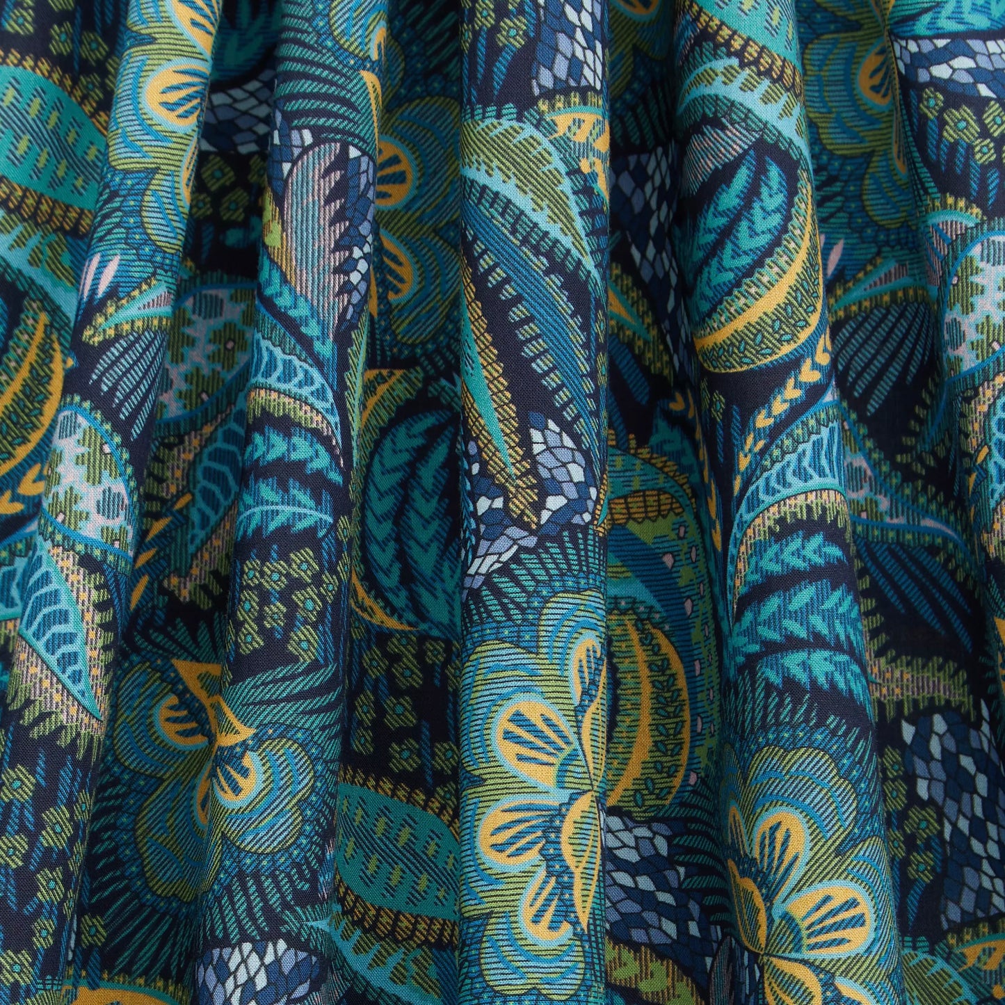 Liberty Fabrics Medusa C Tana Bawełna trawnikowa