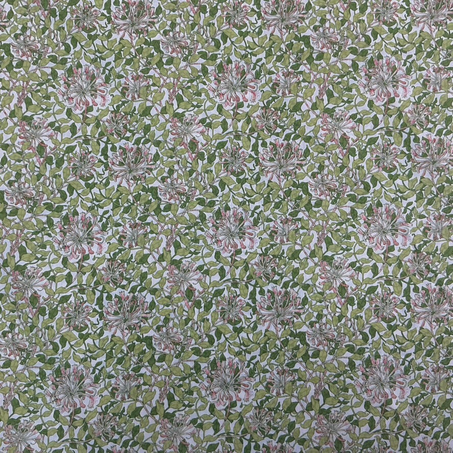 Pima Cotton Lawn Fabric Honeysuckle A May Morris
