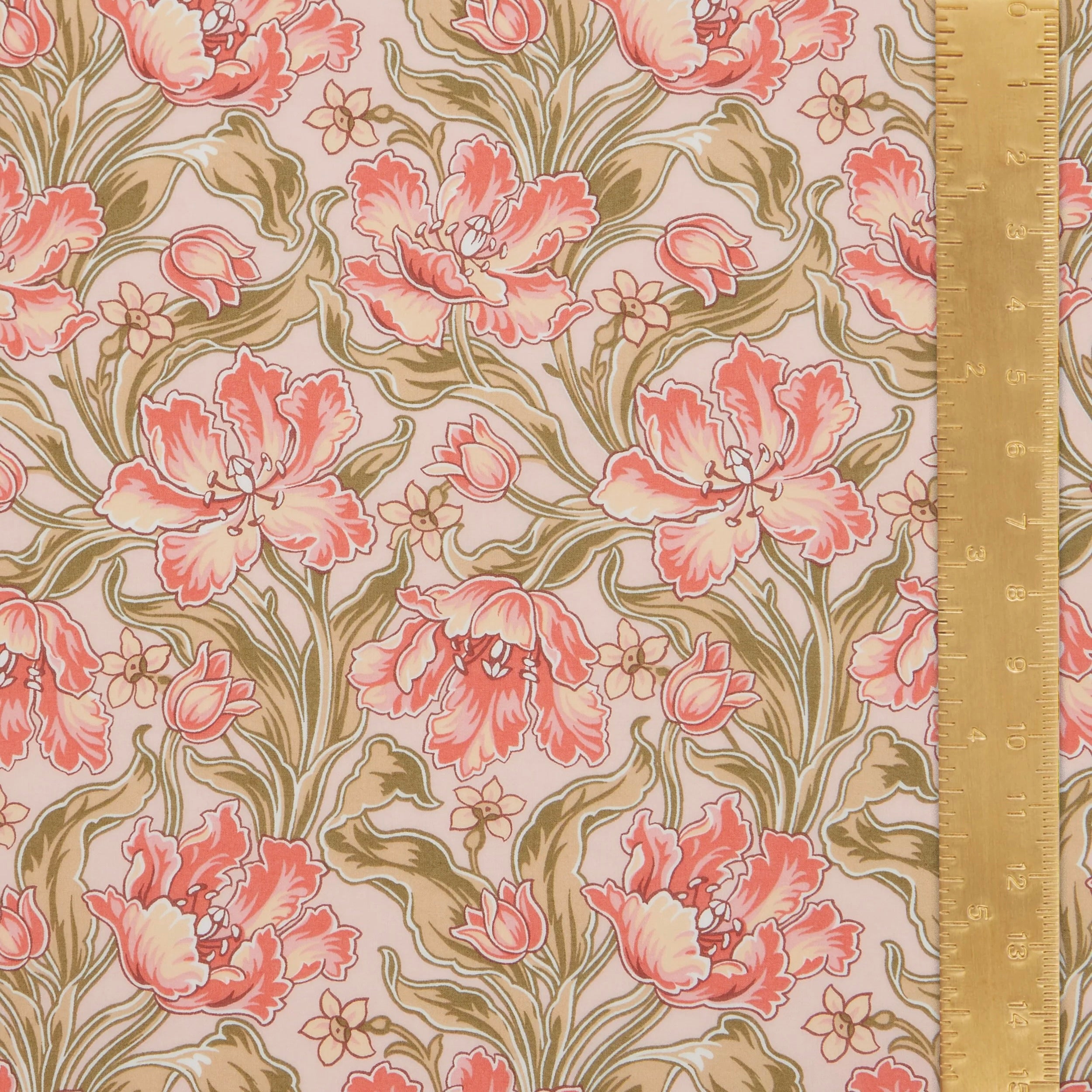 Liberty Fabrics Archive Tulips B Tana Lawn Cotton – The Little