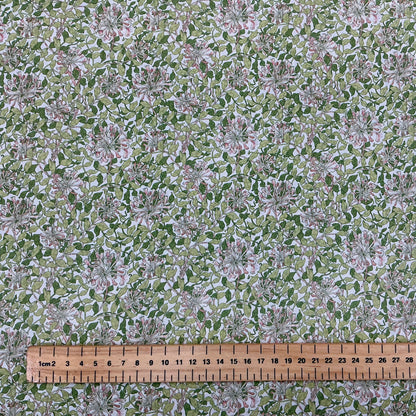 Pima Cotton Lawn Fabric Honeysuckle A May Morris
