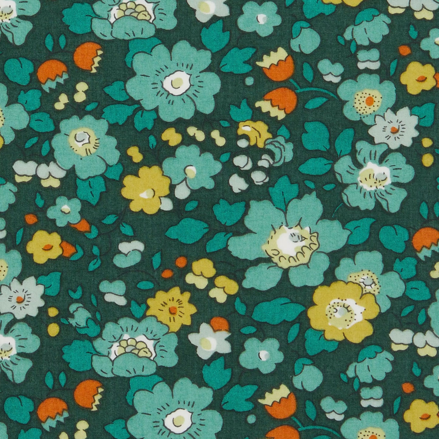 Liberty Fabrics Betsy Meadow D Tana Lawn Cotton