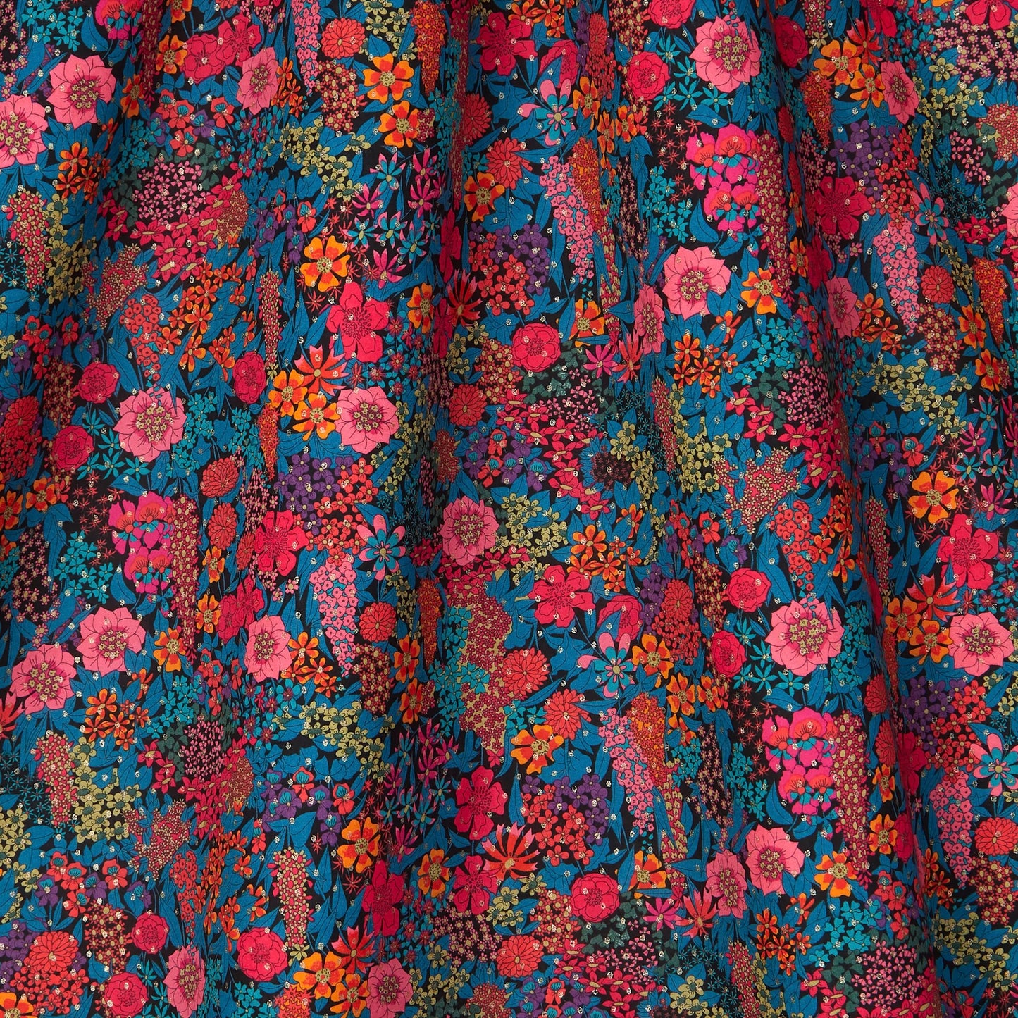 Liberty Fabrics Ciara Spot A Tana Lawn Cotton (Metallic)