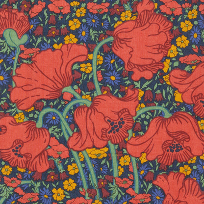 Liberty Fabrics Clementina Daisy C Tana Lawn Cotton