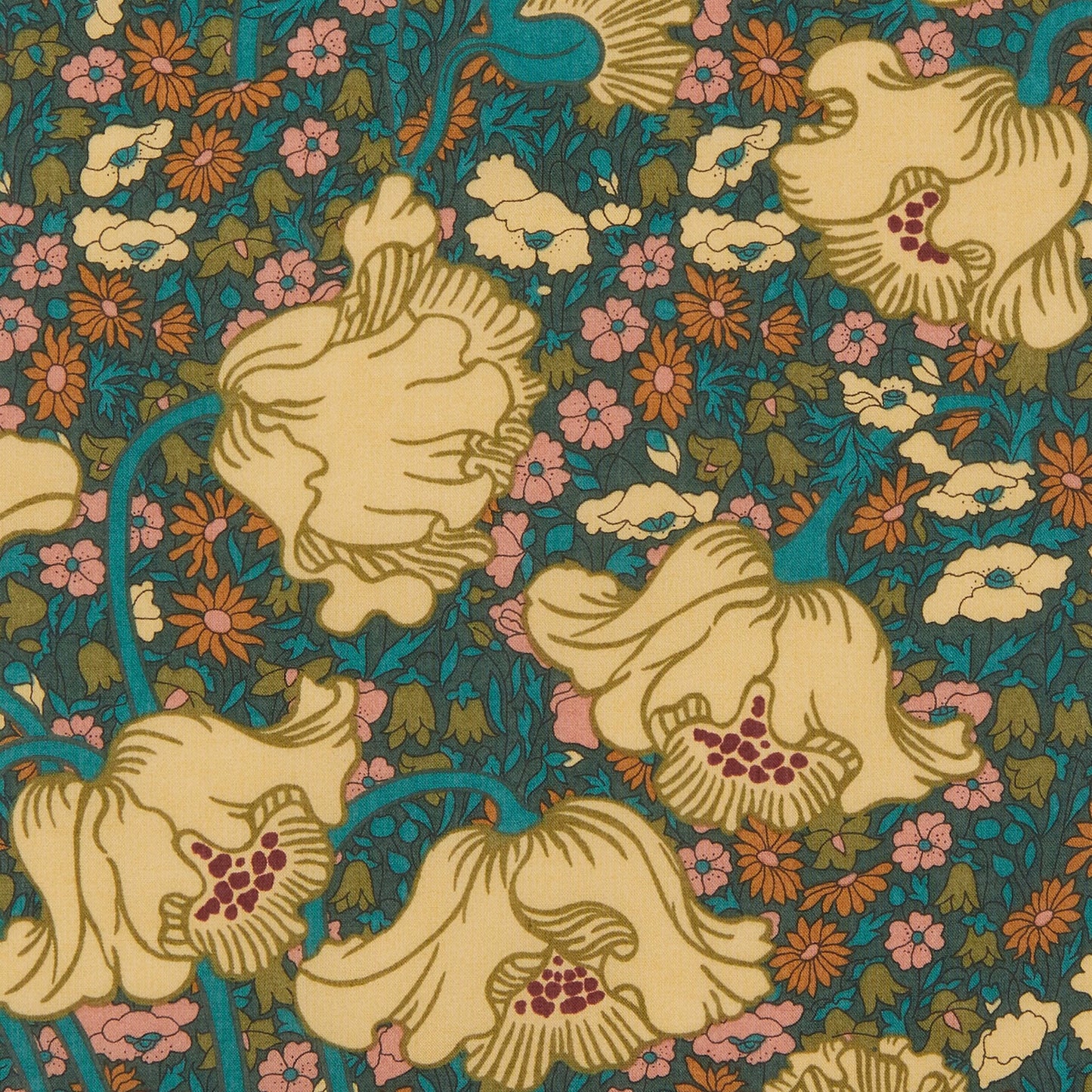 Liberty Fabrics Clementina Daisy B Tana Lawn Cotton
