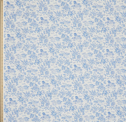 Liberty Fabrics Delft Lagoon A Tana Lawn Cotton