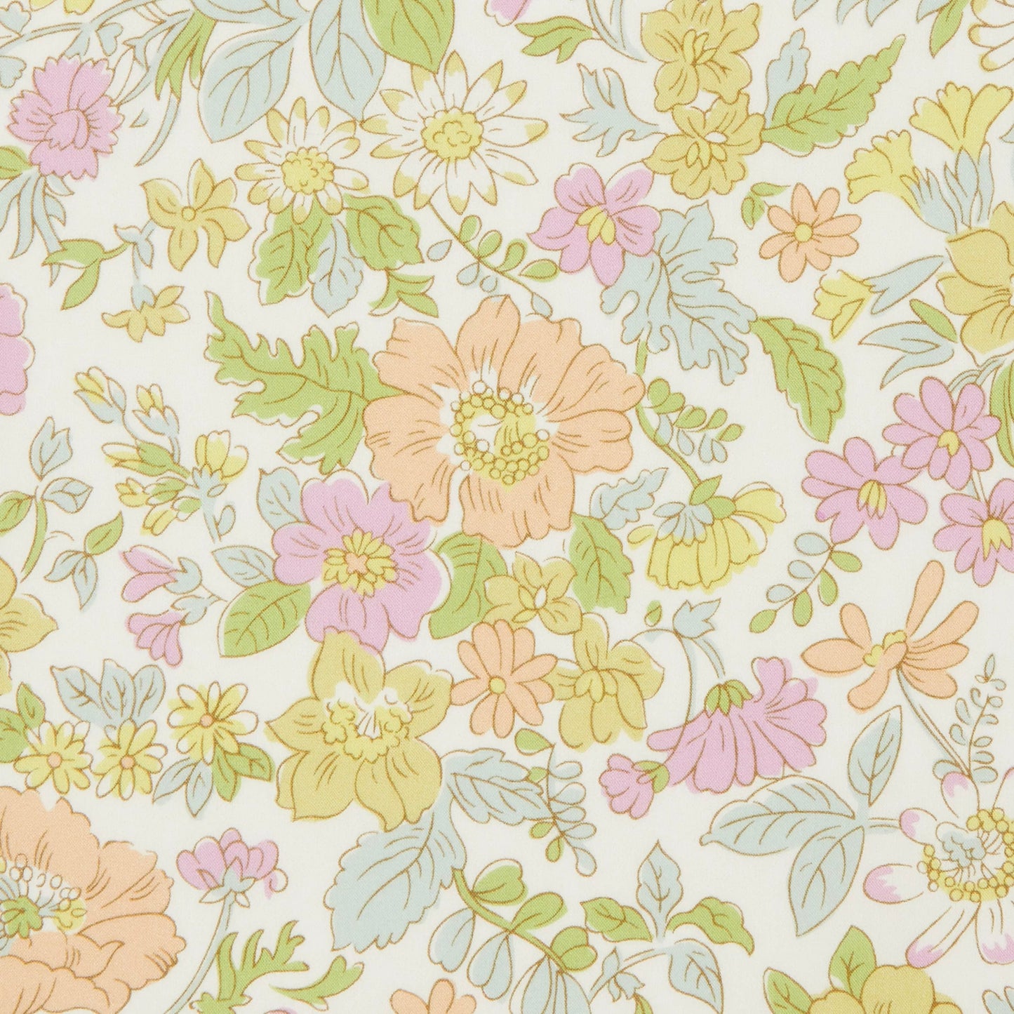 Liberty Fabrics Daisy Morisia B Tana Lawn Cotton