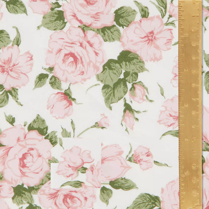 Liberty Fabrics Carline Rose F Tana Rumput Kapas