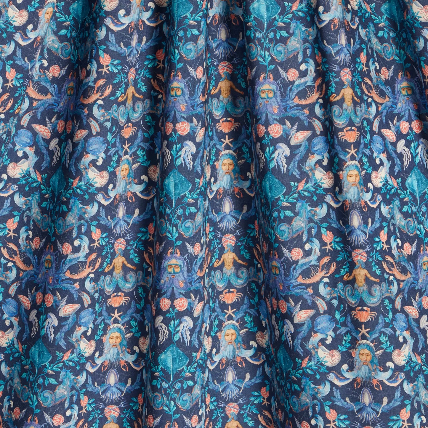 Liberty Fabrics Neptunes rike A Tana lawn bomull