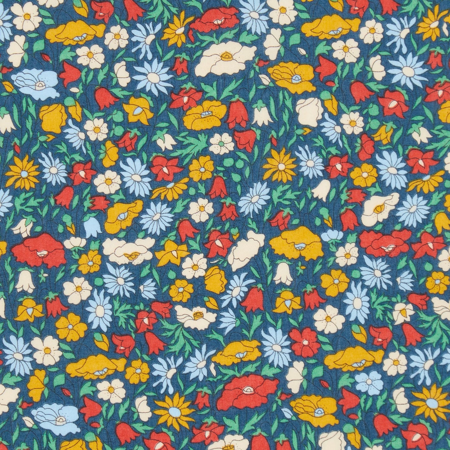 Liberty Fabrics Petal & Daisy C Tana Lawn Cotton