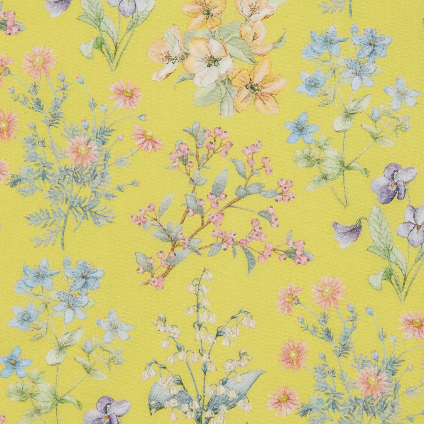 Liberty Fabrics Floral Remedy C Tana Lawn Cotton