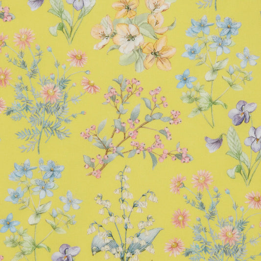 Liberty Fabrics Floral Remedy C Tana Lawn Cotton